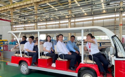 青岛市委常委、副市长王波一行到6686体育网页登录考察调研