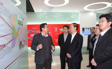 青岛市委副书记王文华来6686体育网页登录调研指导工作