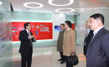 市委常委、市统战部长臧爱民到公司调研